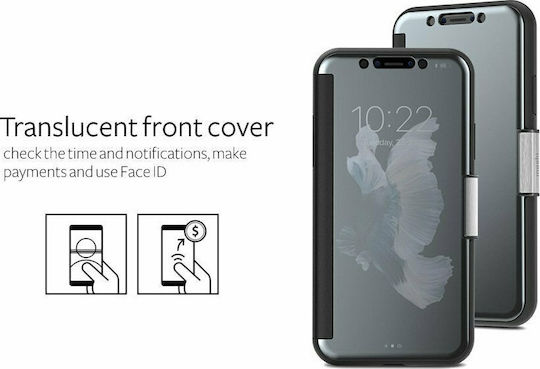 Moshi StealthCover Book Plastic Pink (iPhone XR)