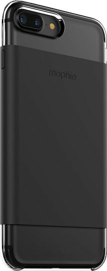Mophie Base Black Wrap Umschlag Rückseite Silikon Schwarz (iPhone 8/7 Plus)