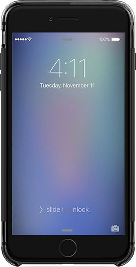 Mophie Base Black Wrap Umschlag Rückseite Silikon Schwarz (iPhone 8/7 Plus)