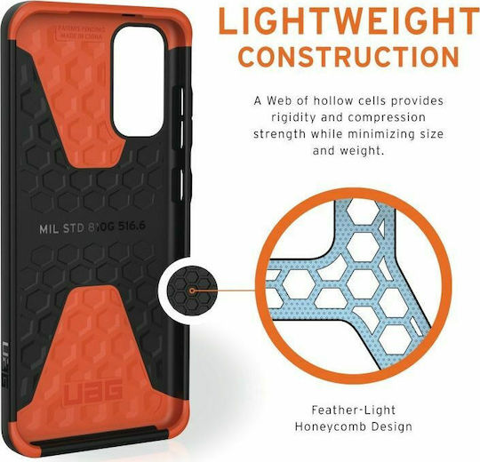 UAG Civilian Back Cover Πλαστικό Μαύρο (Galaxy S21 5G)