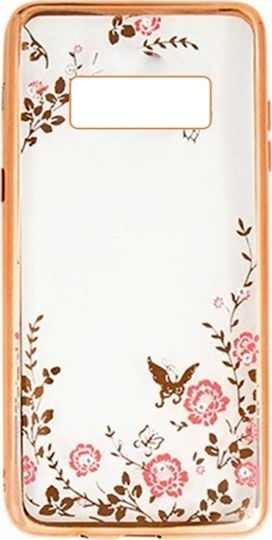 Forcell Back Cover Σιλικόνης Χρυσό (Galaxy S10)