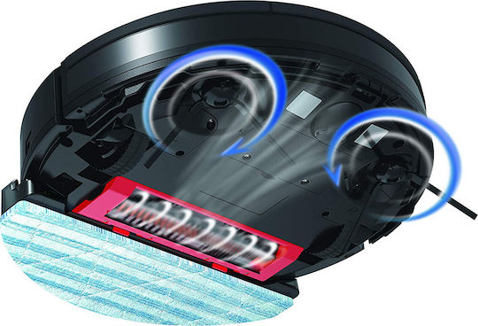 Hoover H-GO320H 011 Σκούπα Ρομπότ με Έξυπνη Πλοήγηση Μαύρη