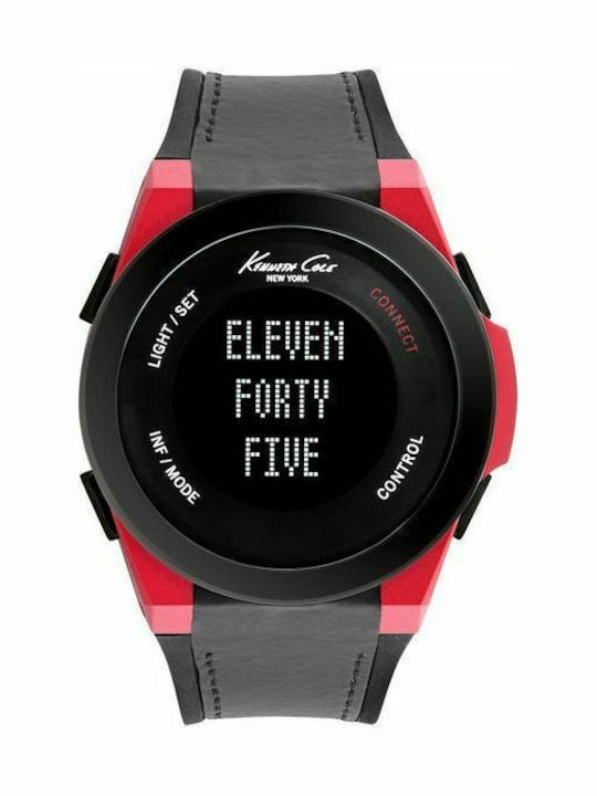 Kenneth Cole Men's Watch with Rubber Strap Kenneth Cole Men's Watch with Rubber Strap