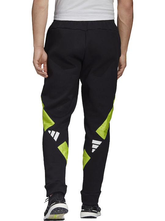 Adidas Doubleknit Men's Sweatpants with Rubber Black