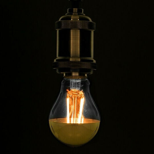 GloboStar Edison Retro LED крушка 8W 110mm за фасунга E27 и форма A60 Топло бяло 840лм Димируем