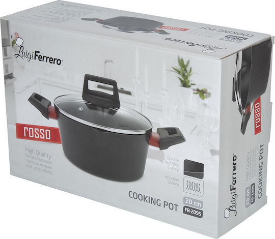 Luigi Ferrero Deep Aluminum Pot 2.2L / 20cm
