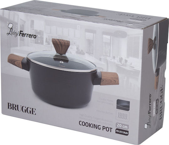 Luigi Ferrero FR-2010 WH Βαθιά Κατσαρόλα από Αλουμίνιο 2.5lt / 20cm