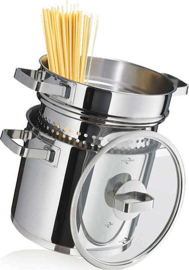 Kuchenprofi San Remo Tiefer Edelstahl-Topf 6Es / 23cm