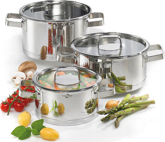 Kuchenprofi San Remo Deep Stainless Steel Pot 4.5lt / 24cm