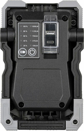 Brennenstuhl Battery Jobsite Light LED IP65 with Brightness up to 1500lm