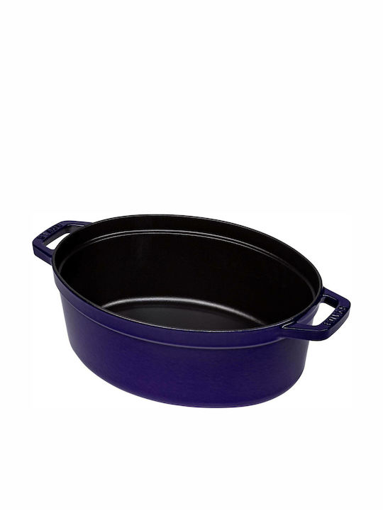 Staub Oval Cocotte Dutch Oven Oval Cast Iron 29x29cm 1pcs