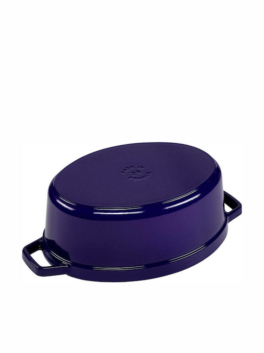Staub Oval Cocotte Dutch Oven Oval Cast Iron 29x29cm 1pcs