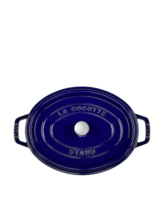 Staub Oval Cocotte Dutch Oven Oval Cast Iron 29x29cm 1pcs