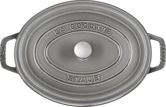 Staub Γάστρα Οβάλ Μαντεμένια 29x29cm 4.2lt