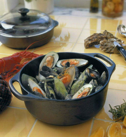 Skeppshult Deep Pot made of Cast Iron 4lt / 25cm