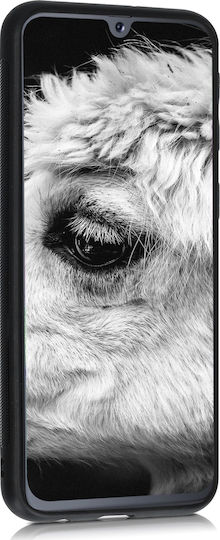 KWmobile Umschlag Rückseite Hölzern Braun (Galaxy A40)