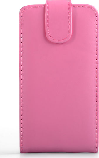 YouSave Accessories Vertikaler Flip Synthetisches Leder Rosa