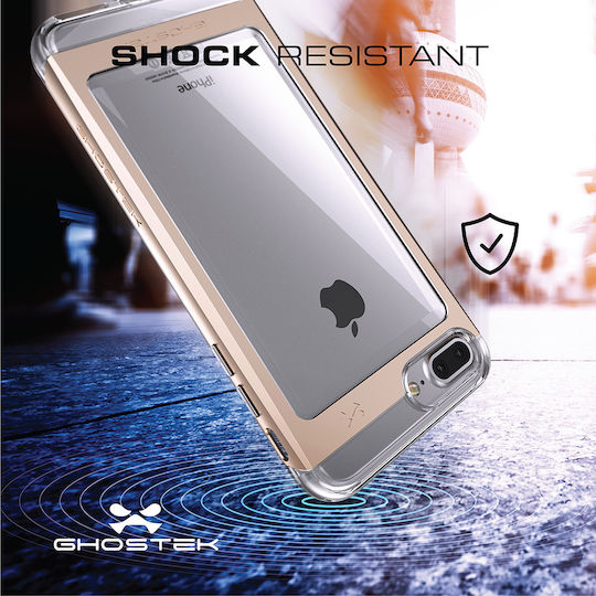 Ghostek Back Cover Πλαστικό Ασημί (iPhone 8 Plus / 7 Plus)