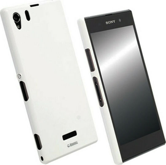 Krusell ColorCover Umschlag Rückseite Weiß (Xperia Z1)