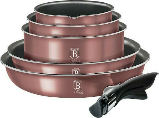 Berlinger Haus i-Rose Collection Kochgeschirr-Set 5 Teile Berlinger Haus i-Rose Collection Kochgeschirr-Set 5 Teile
