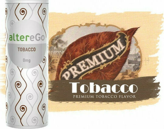 Alter eGo Έτοιμο Υγρό Αναπλήρωσης Premium Tobacco με Καπνική Γεύση 12mg 10ml