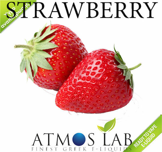 Atmoslab Έτοιμο Υγρό Αναπλήρωσης Strawberry Strawberry 6mg 10ml