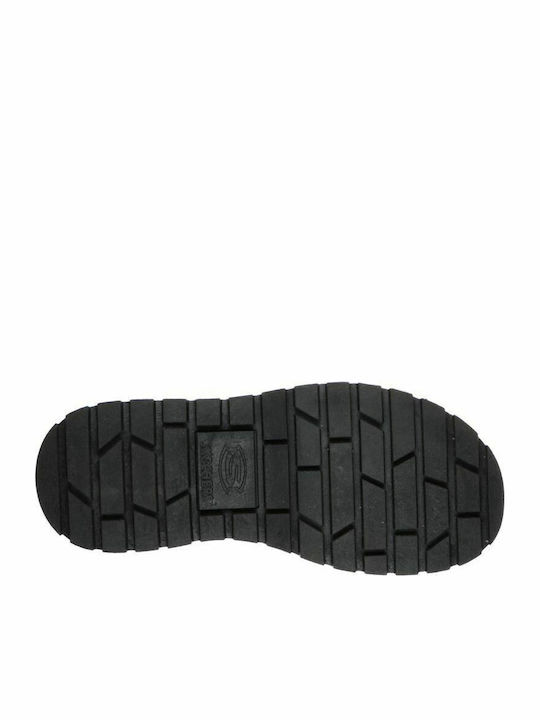 Jammers Leder Flache Damen Sandalen Flatforms Schwarz
