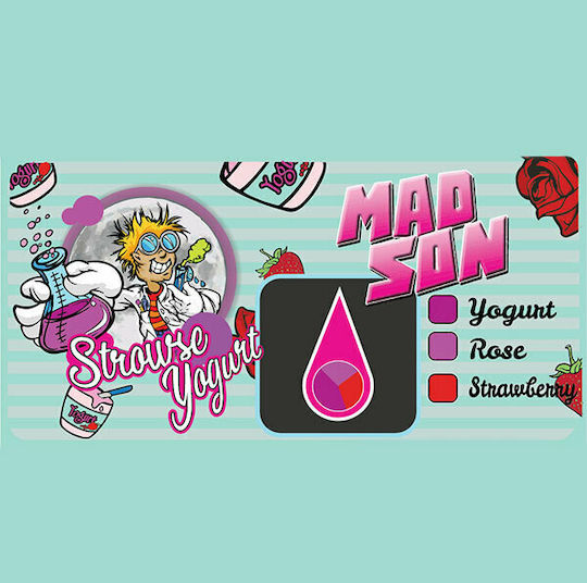 Mad Juice Ароматен изстрел Strowse Yogurt 20мл/100мл 1бр