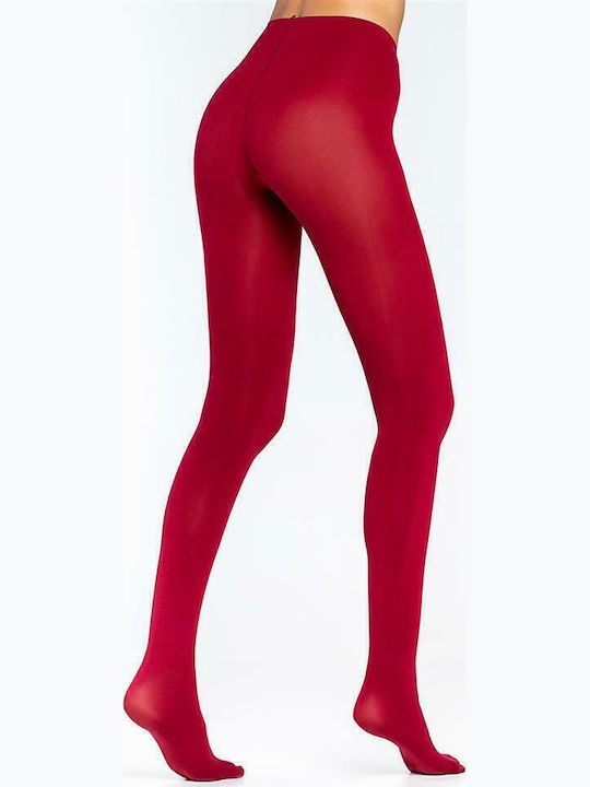 Glam Women's Pantyhose Opaque 100 Den Bordeaux