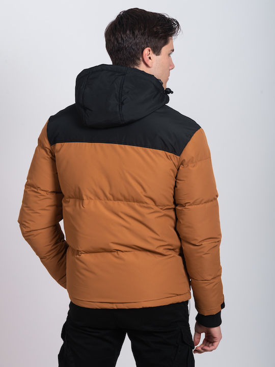Winter Jacket Puffer Orange
