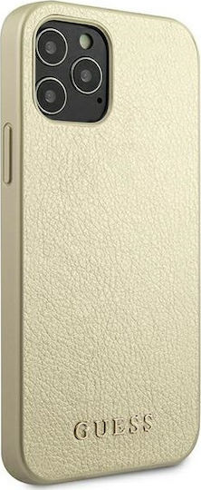Guess Iridescent Back Cover Πλαστικό Χρυσό (iPhone 12 Pro Max)