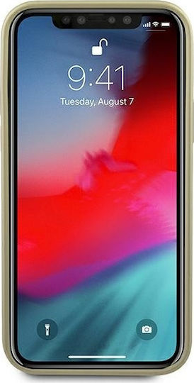 Guess Iridescent Back Cover Πλαστικό Χρυσό (iPhone 12 Pro Max)