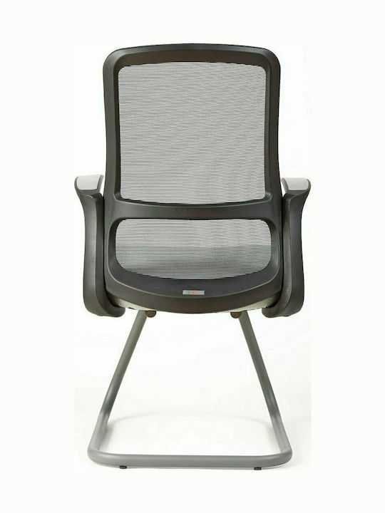 Stuhl C7 mit Armlehnen Βεραμάν / Μαύρη 60x60x100cm 1Stück