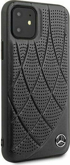 Mercedes-Benz Bow Back Cover Πλαστικό Μαγνητικό Μαύρο (iPhone 12 mini)