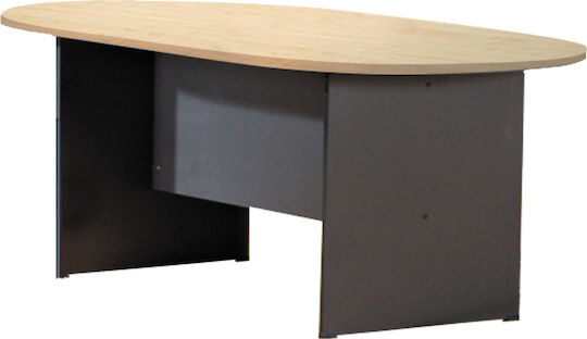Τραπέζι Συνεδριάσεων Oval 240x120x75εκ.