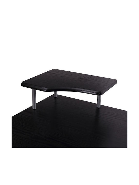 Computer Office Wooden Black 152x60x88cm