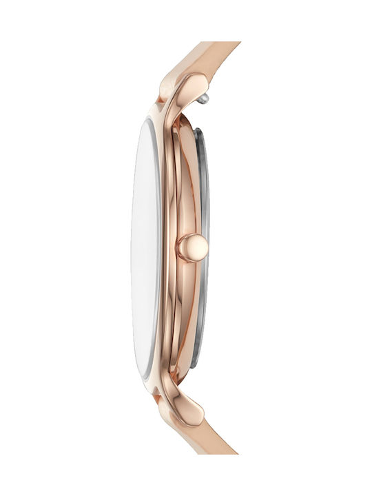 Skagen Anita Watch with Pink Gold Metal Bracelet