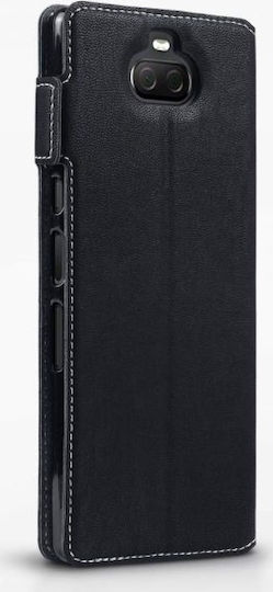 Terrapin Low Profile Book Synthetic Leather Black (Xperia 10 Plus)