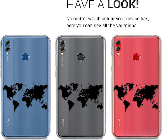 KWmobile Задна корица Силикон Прозрачен (Honor 8X)