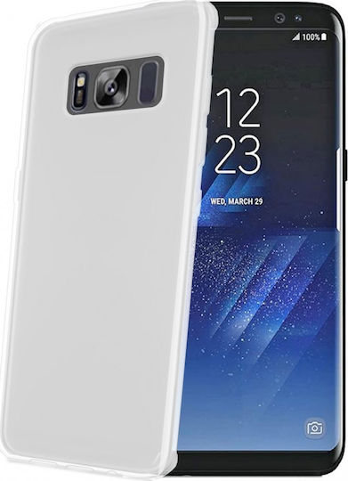 Celly Gelskin Back Cover Silicone Transparent (Galaxy S8)