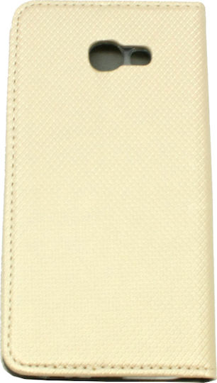 Versa Smart Magnet Book Δερματίνης Χρυσό (Galaxy A5 2017)