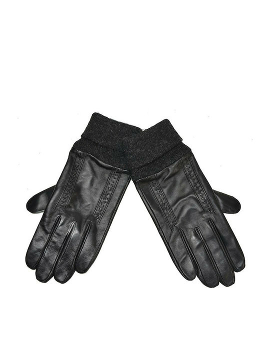 Guy Laroche 98959 Μαύρα Ανδρικά Δερμάτινα Γάντια