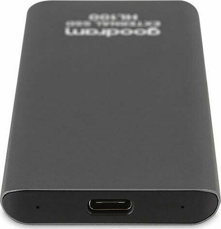 GoodRAM HL100 USB-C Εξωτερικός SSD 256GB 2.5" Γκρι