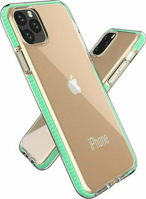 Hurtel Spring Silicone Back Cover Turquoise (iPhone 11 Pro)