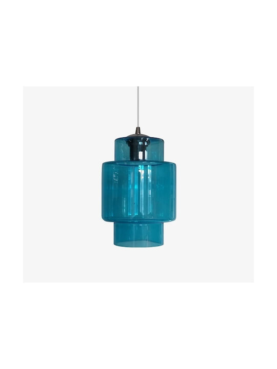 Luma Pendant Light Single-Light for Socket E27 Blue