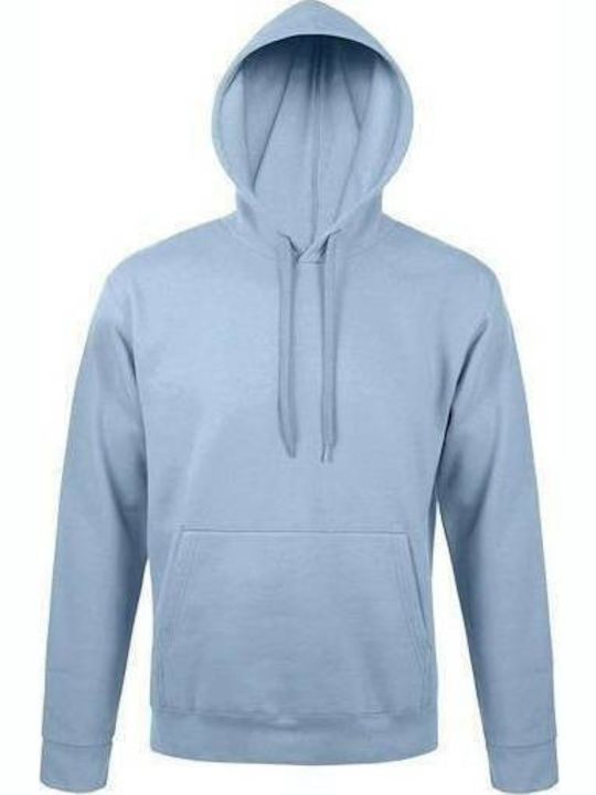 Sol's Snake Men's Long Sleeve Promotional Sweatshirt Sky Blue