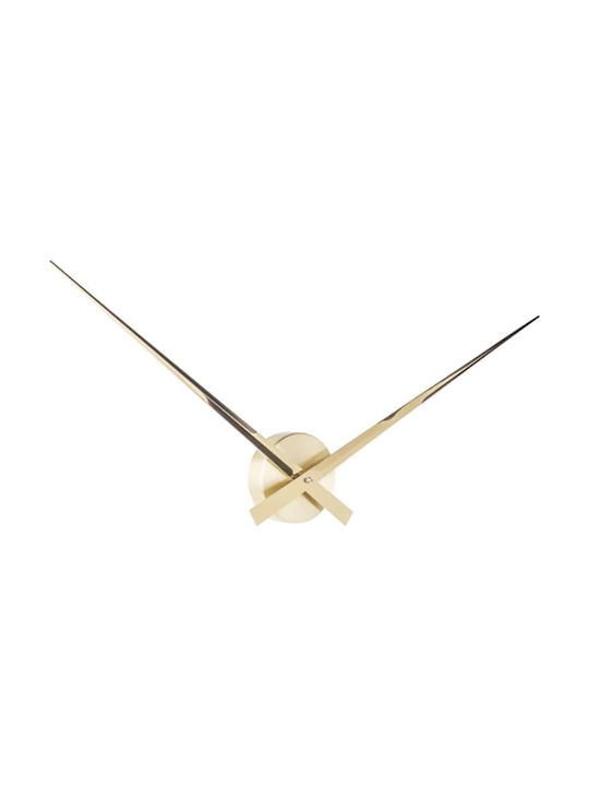 Karlsson Little Big Time Gold Wanduhr Metallisch 90x90cm