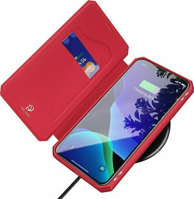 Dux Ducis Skin X Wallet Δερματίνης Κόκκινο (iPhone 11 Pro)