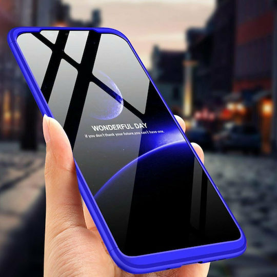 С пълно покритие (360°) Пластмаса 0.3мм Син (Honor X7)