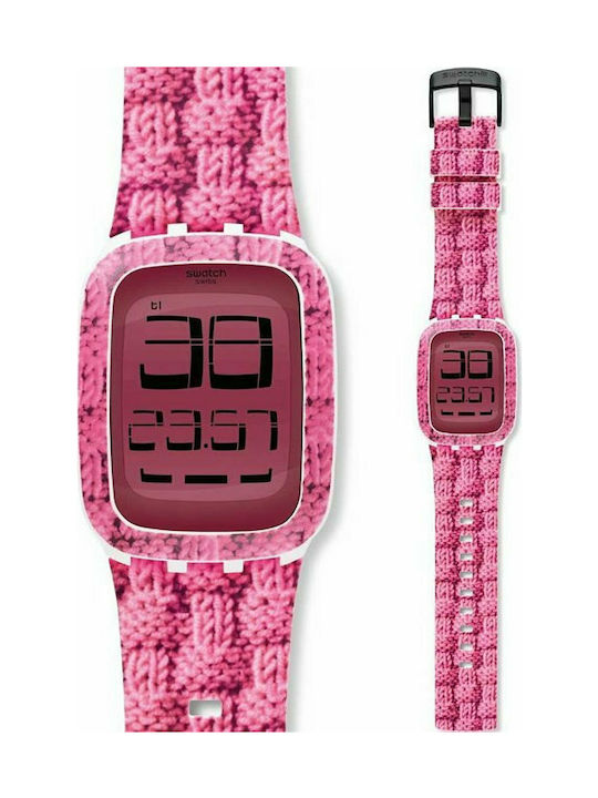 Swatch I Love Tricot Touch Multicolor Rubber Strap